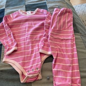 - Hanna Andersson toddler play all day romper set 3t NWOT